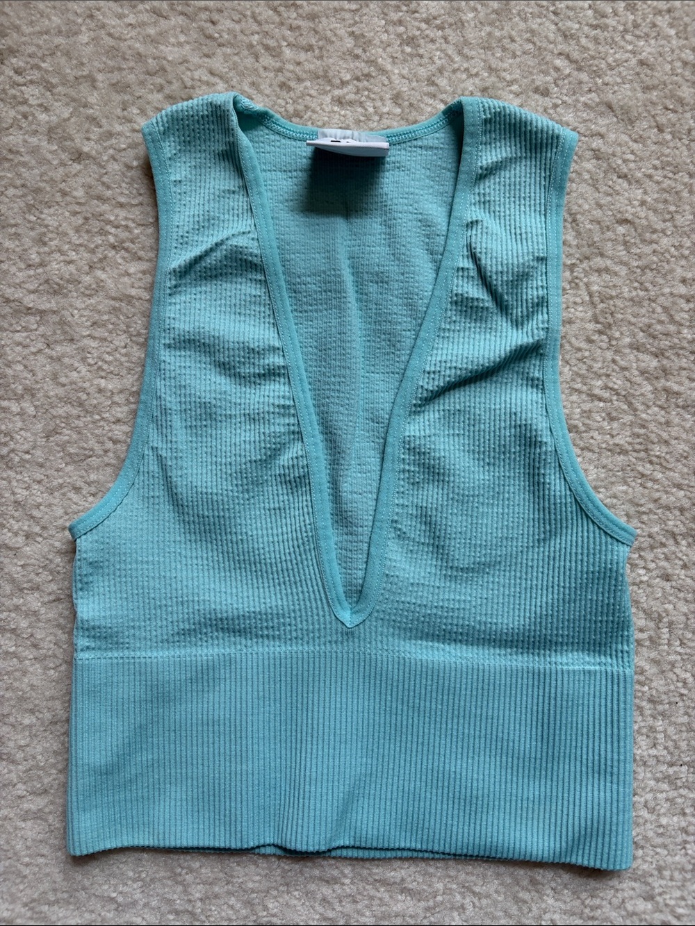 Teal BDG Sleeveless Crop Top